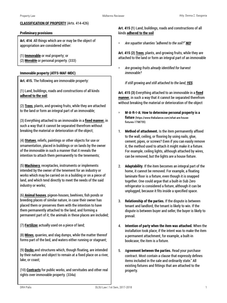 Property | PDF | Property | Real Property