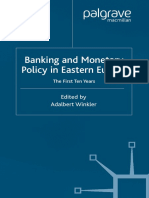 Banking and Monetary Policy in Eastern Europe the First Ten Years