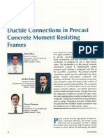 Ductile Frame Connections