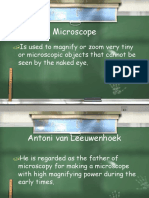 Parts of A Microscope