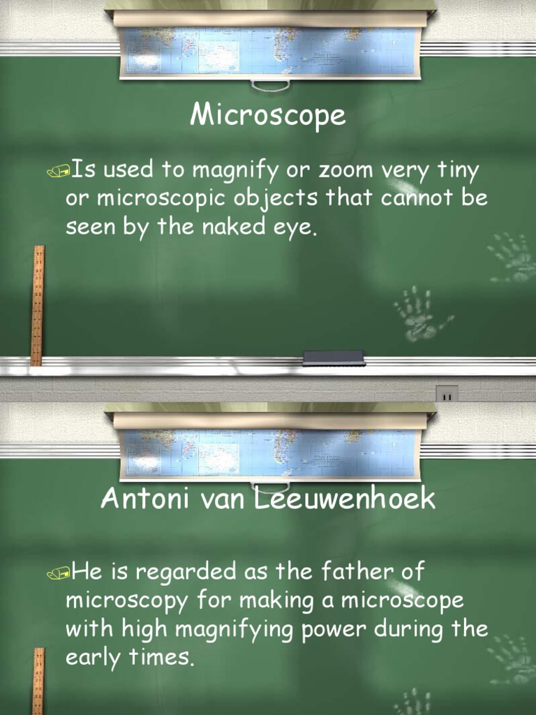 Parts of A Microscope PDF Optics Glass Applications