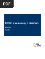 100 Years of Gas Monitoring in Transformers - Duval