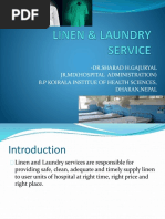 Hospital Linen and Laundry Management Policy | PDF | Hygiene ...