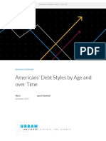 Americans Debt Styles by Age and Over Time PDF