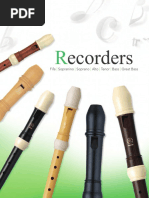 Beginner's Recorder Course Guide | PDF | Recorder (Musical Instrument ...