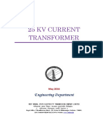 TS - 25 KV Current Transformer