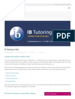 IB Tutoring in UAE - Testprepkart