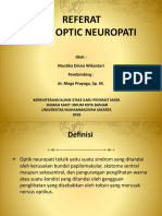 Toxic Optic Neuropathy