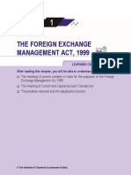 The Foreign Exchange Management Act, 1999: Learning Outcomes After Reading This Chapter, You Will Be Able To Understand