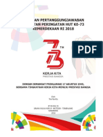 LPJ HUT Ke 73 Kemerdekaan RI 2018 Keluarga Besar Warga RT 05 RW 29 Perumahan Graha Mulia Asri III Kelurahan Meteseh Kecamatan Tembalang Kota Semarang