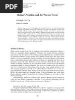69904212 Burma s Muslims and the War on Terror Rohingya Terrorists