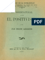 Principios de Filosofía Positiva - Augusto Comte