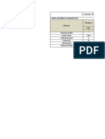 U Value of Various Façade Elements