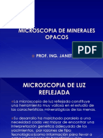 Microoscopia de Luz Reflejada