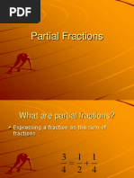 10 Partial Fractions