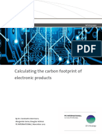 Whitepaper - Calculating The Carbon Footprint of Electronic Products