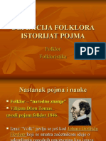 Definicija Folklora