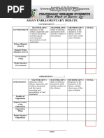 Debate Script | PDF | Expert | Justification