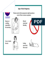 Signs of Early Pregnancy PDF
