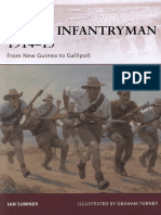 ANZAC Infantryman 1914 - 15. From New Guinea to Gallipoli