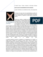 La Amistad Como Causa de Discernimiento en Psicoterapia