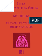 Josip Bratulic - Zitja Konstantina Cirila i Metodija