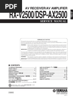 Yamaha Rx-V2500-Dsp-Ax2500 PDF