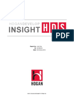 Hogan Development Survey - Sample Insight Report PDF