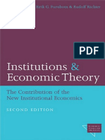 (Economics, Cognition, and Society) Eirik G. Furubotn, Rudolf Richter-Institutions and Economic Theory_ The Contribution of the New Institutional Economics (Economics, Cognition, and Society)-Universi.pdf
