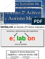 Leccion 16 Aristo Activo y Medio PDF