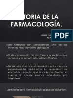 Historia de La Farmacología.