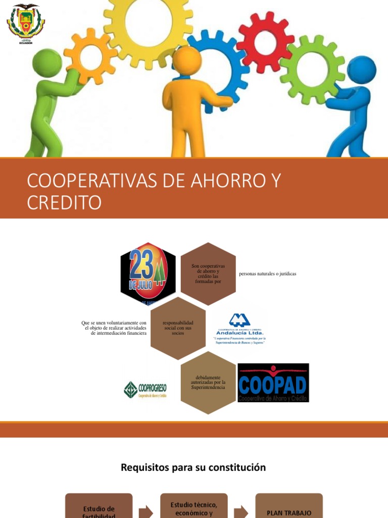 Cooperativas de Ahorro y Credito | PDF | Sistema financiero | Cooperativa