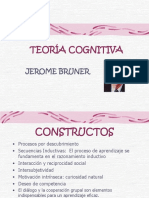Jerome Bruner (Teoria Cognitiva)