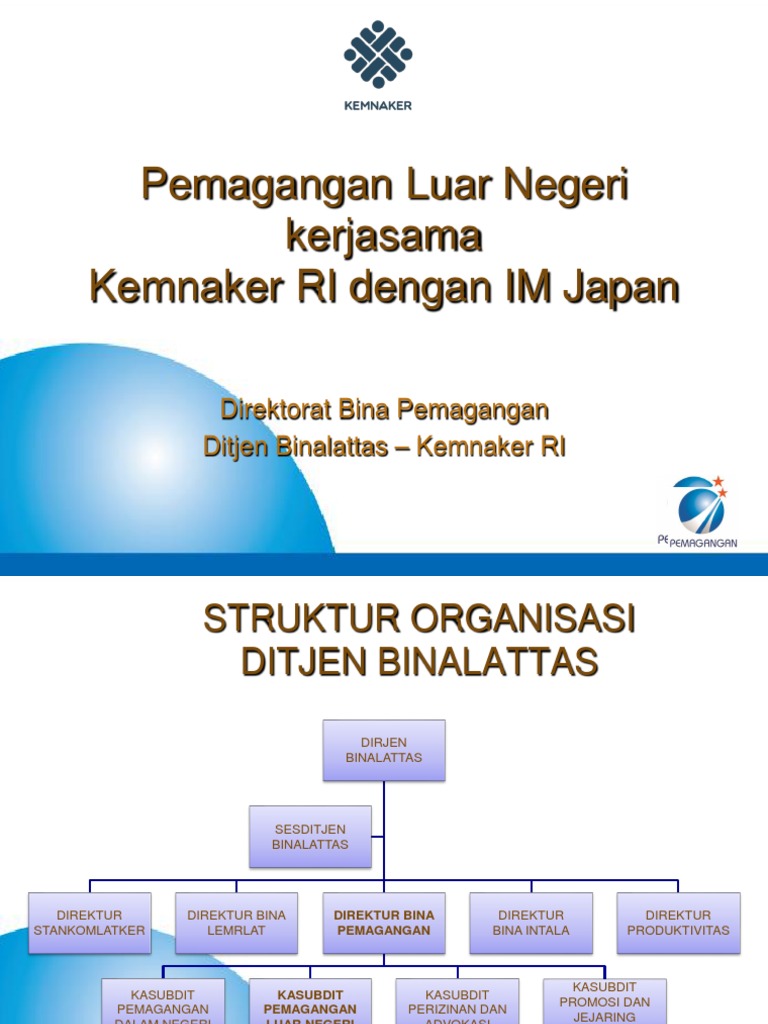 Sosialisasi Magang Jepang Im Japan