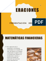 Operaciones Financieras