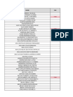 Lista de nomes