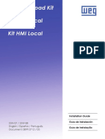 WEG ssw07 Local Keypad Kit Installation Guide 0899.5712 en 1 PDF