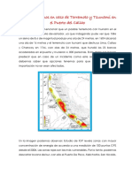 Puertos Alternos en Caso de Terremoto y Tsunami en El Puerto Del Callao