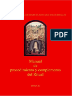 Arco Real - Manual de Procedimiento y Complemento Del Ritual