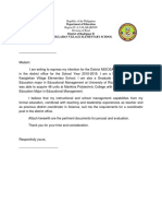Department of Education: Republic of The Philippines Region Iv-A Calabarzon Division of Rizal