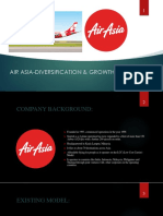 Air Asia-Diversification & Growth Plan