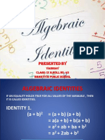 Algebraic identities explained