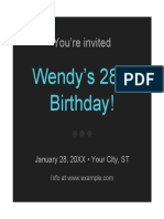 Party Invite PDF
