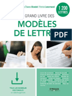 eBook Le Grand Livre Des Modeles de Lettres 1200 Modeles 2017