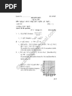 Compulsory Math 2073 Question Paper RE 109MP