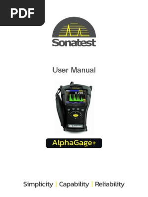 Sonatest D20 User Manual Pdf 91+ Pages - Latest Update 