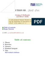 Integration by Substitution 3