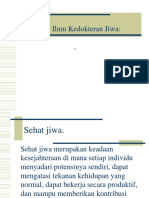 Pengantar Ilmu Kedokteran Jiwa Pro Kuliah