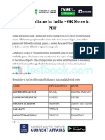 Sports Stadiums in India GK Notes in PDF