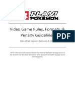 Play Pokemon VG Rules Formats and Penalty Guidelines en